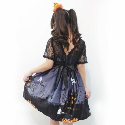 halloween dress rear