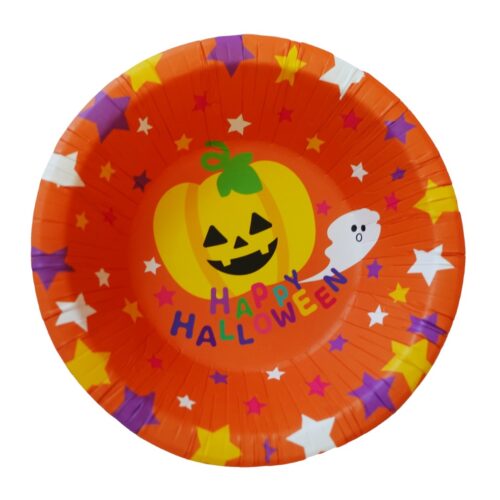 halloween paper plate