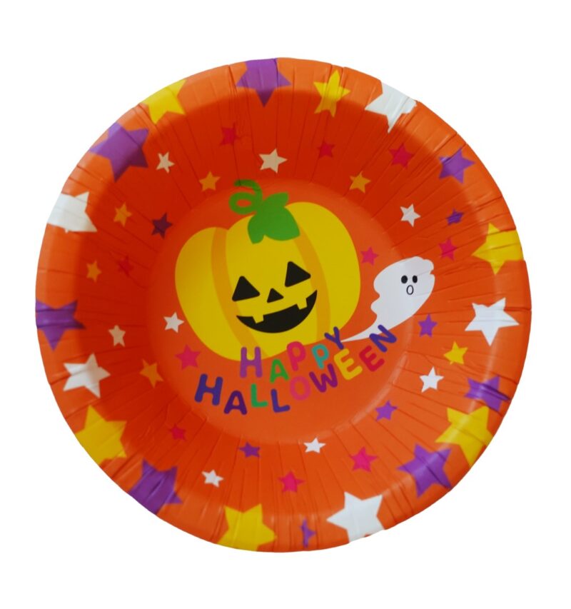 halloween paper plate